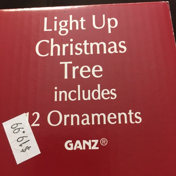 Ganz Light Up Christmas Tree /unused - Picture 7 of 14